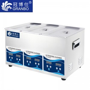 冠博仕GS30306 超聲波清洗機 |3X6.5L/3X180W|小型3槽機 支持定制 GS30306